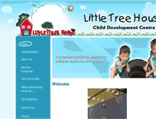 Tablet Screenshot of littletreehouse.com.sg